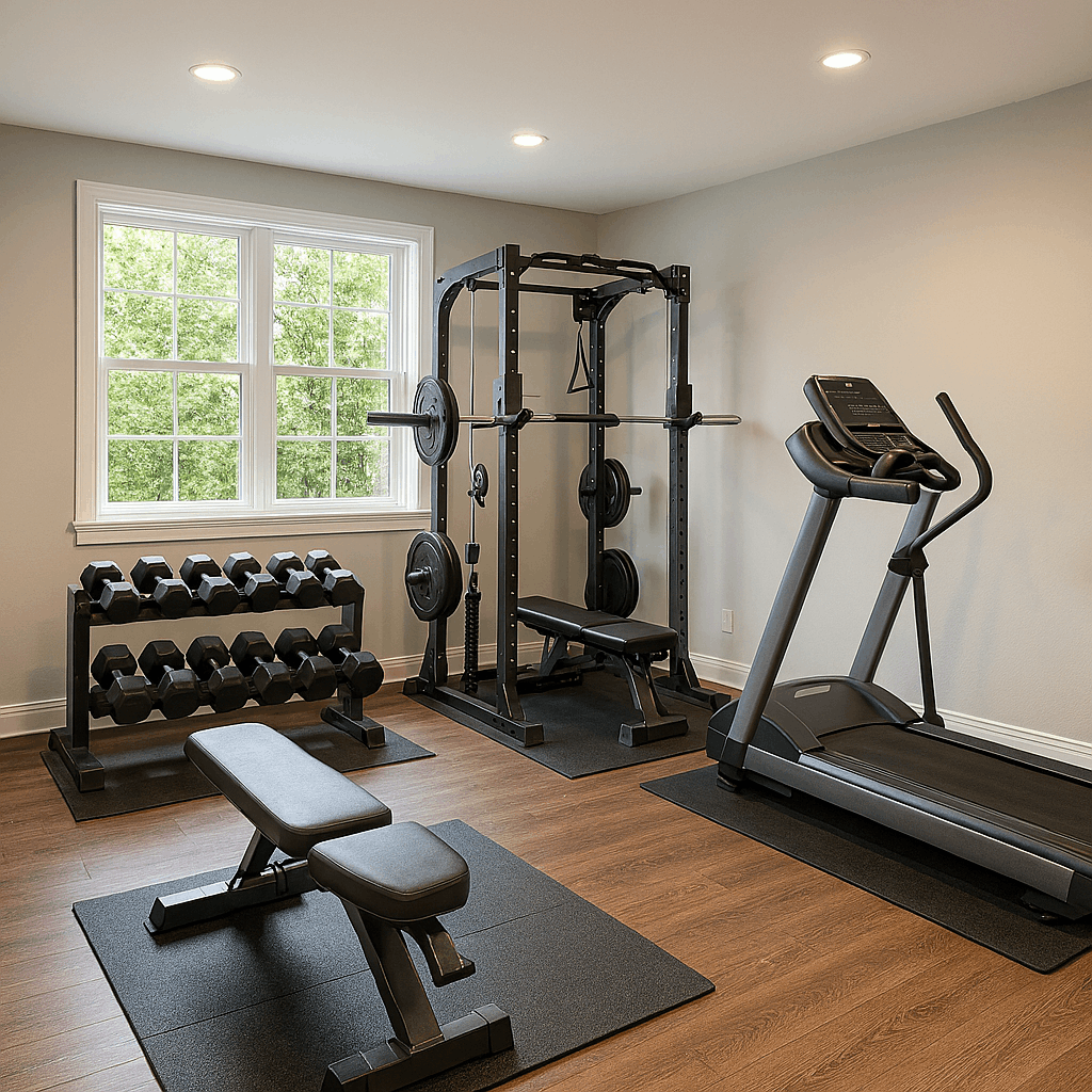 Best Home Gym Setup with Fitness Machines