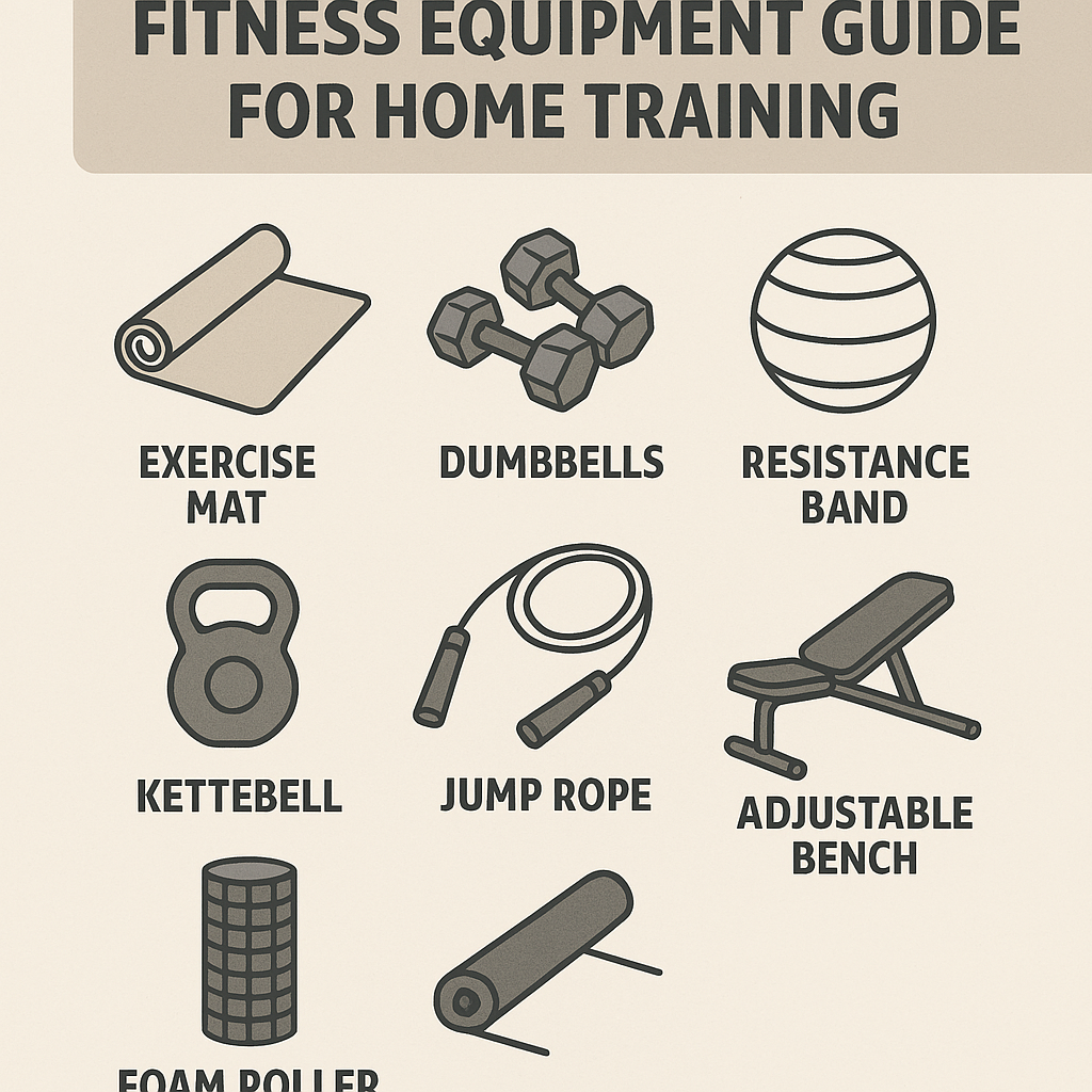 Fitness Equipment Guide for Home Training