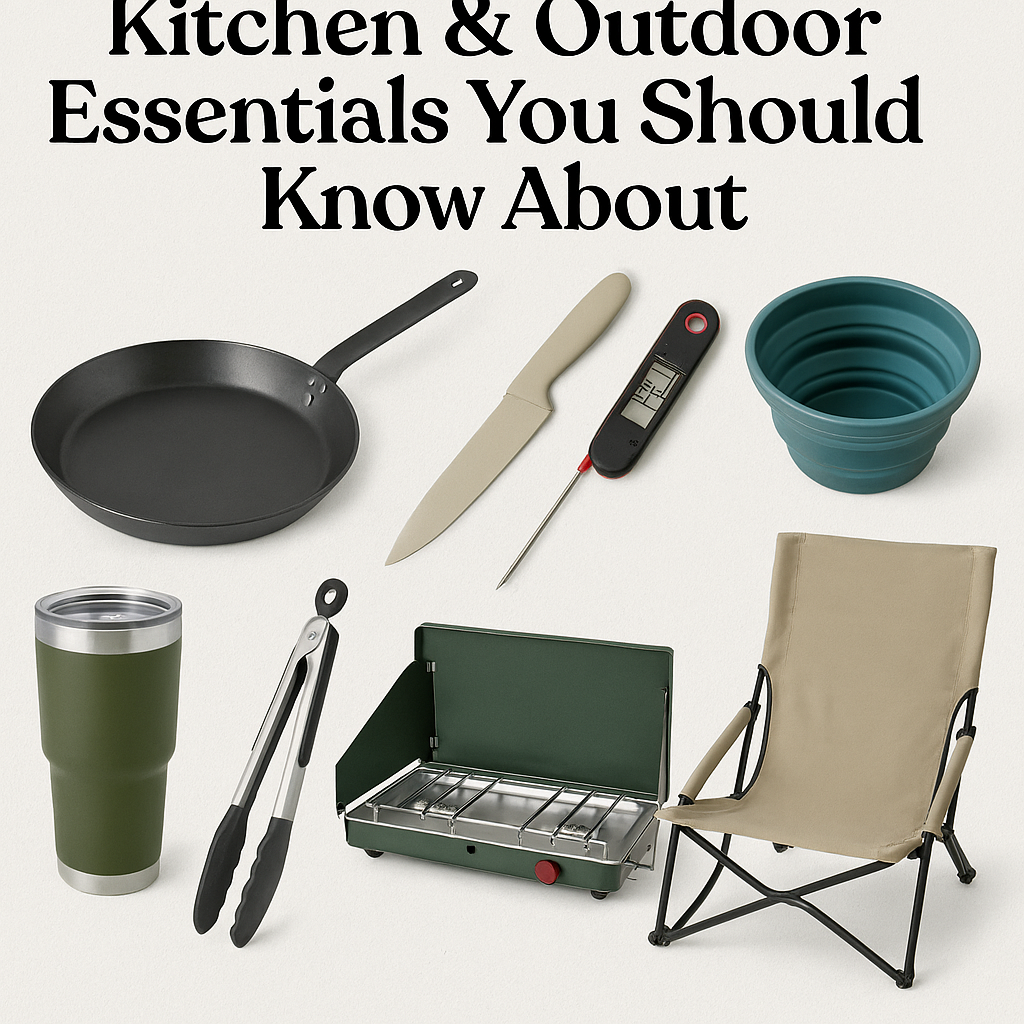 Kitchen &amp; Outdoor Essentials You Should Know About