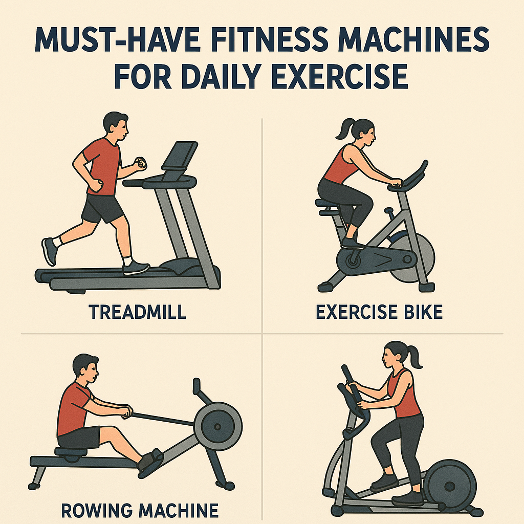 Must-Have Fitness Machines for Daily Exercise