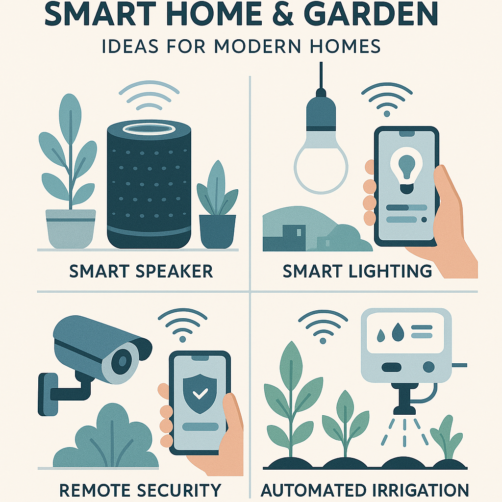 Smart Home &amp; Garden Ideas for Modern Homes